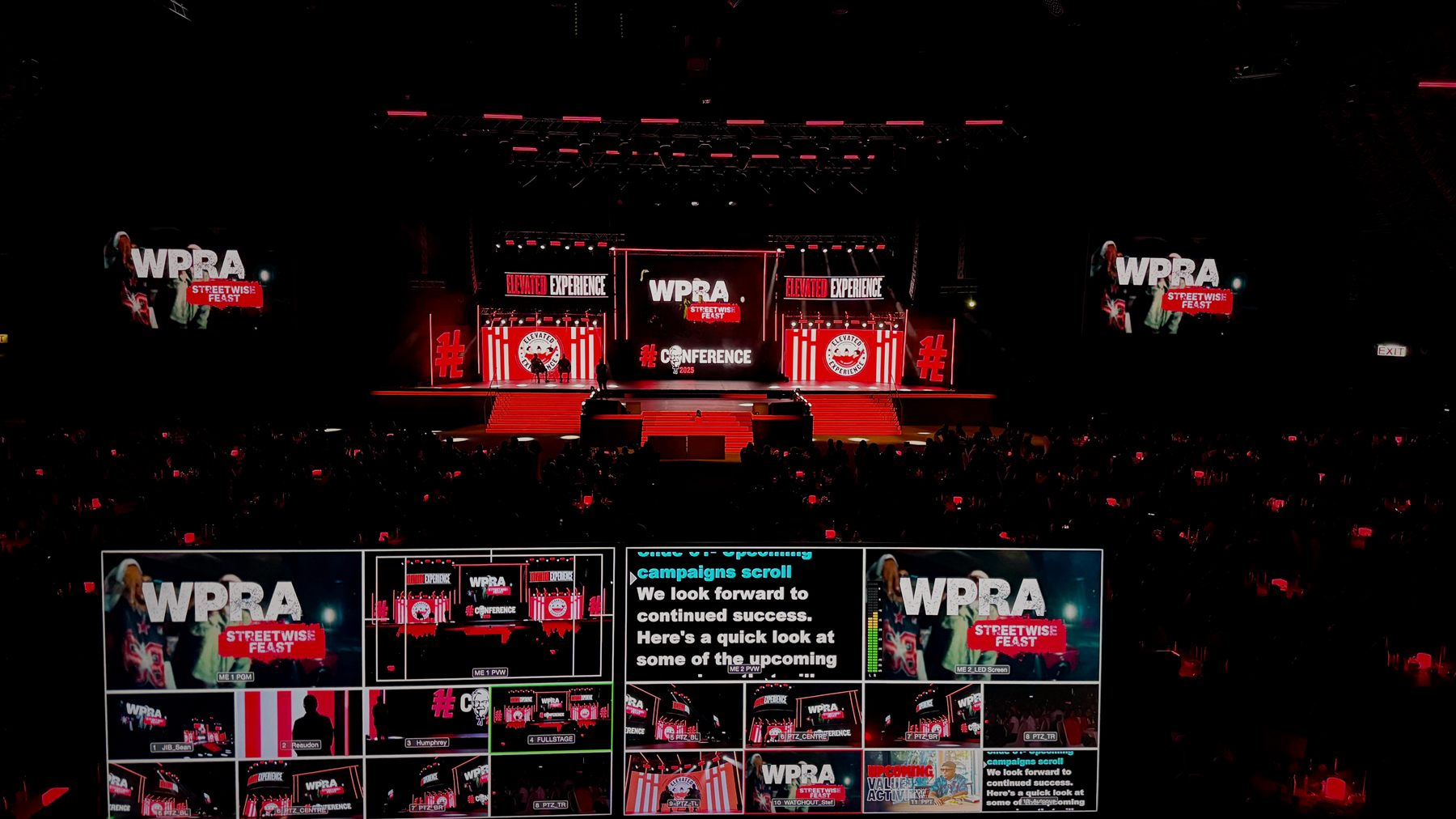 KFC 2025 — lighting and set detail