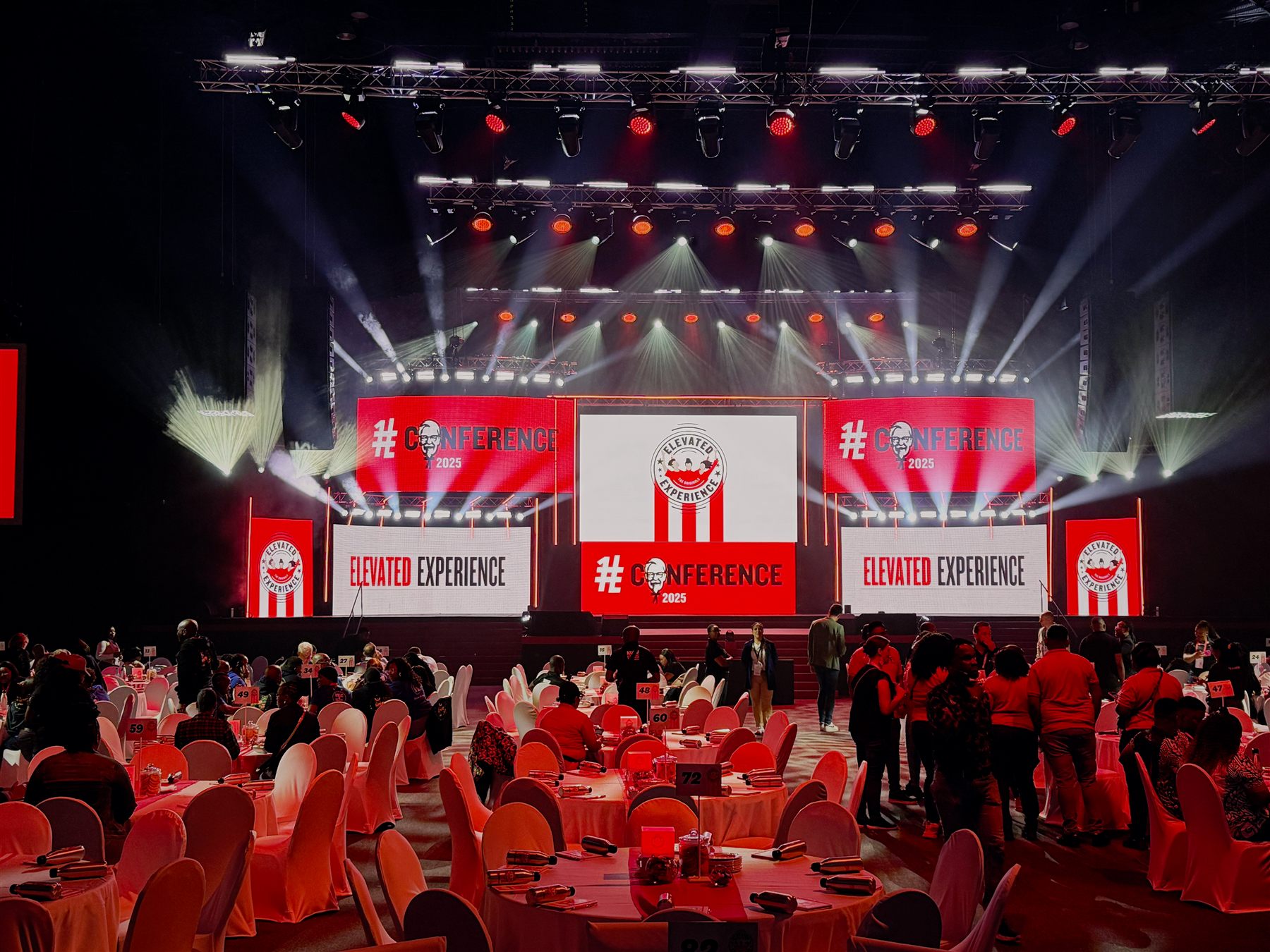 KFC 2025 — stage configuration