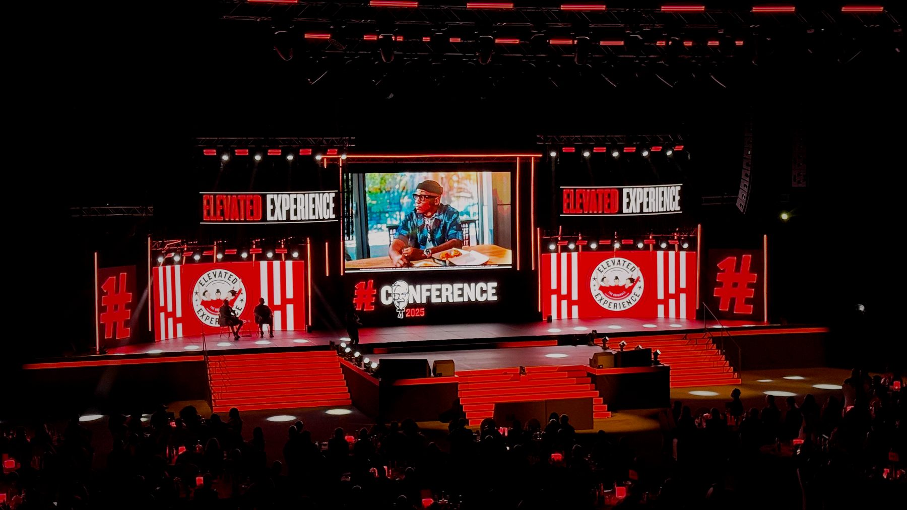 KFC 2025 — Elevated Experience conference stage design