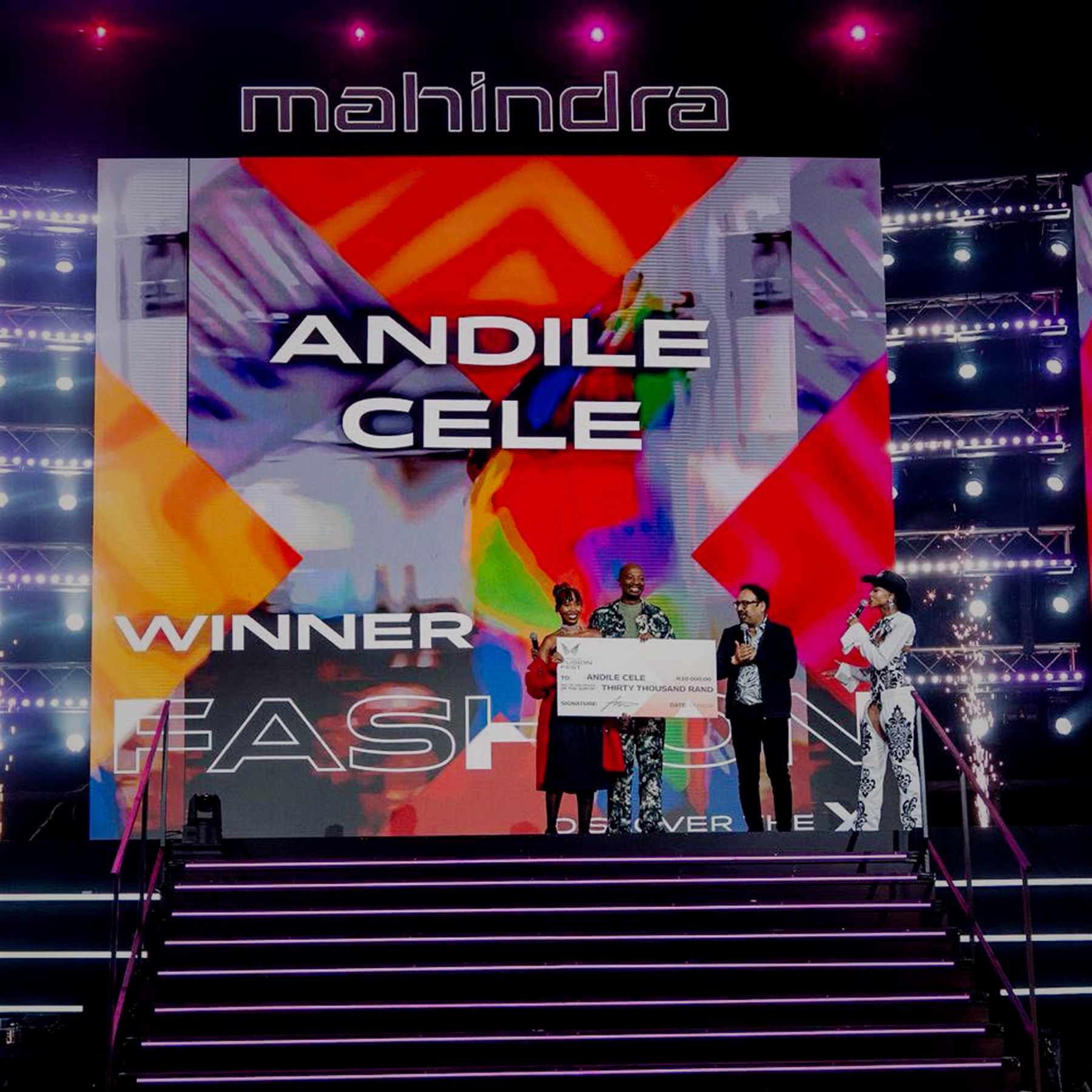 Mahindra Fusion Fest — Discover the X concert finale with confetti and full band on stage